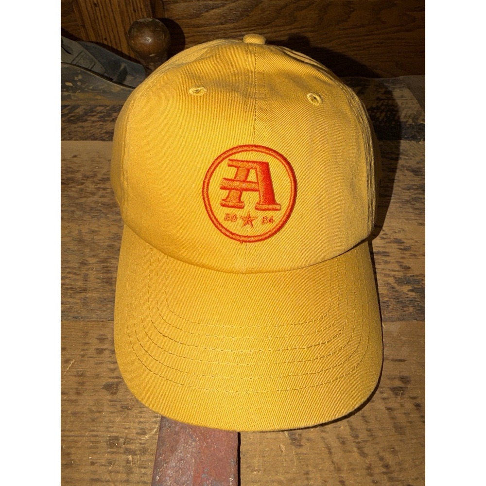 NEW Anthem Branding Hat Snapback Yellow Rare